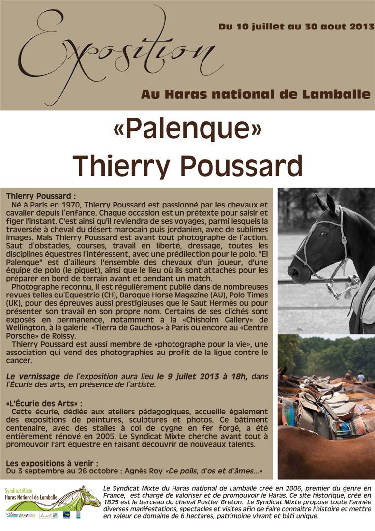 thierry poussard exhibit expo polo magazine 2